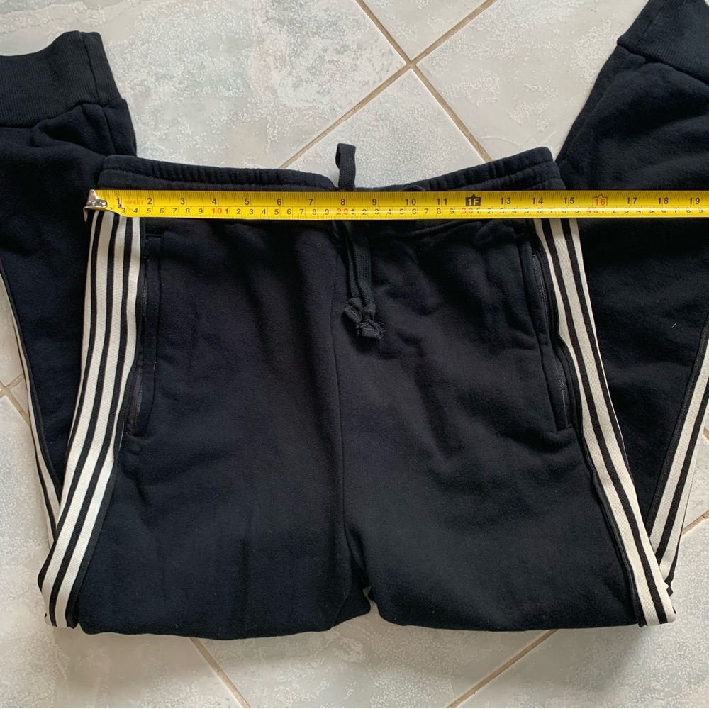 Mother Denim The Runner Stripe Jogger Pants, Black/white, Medium - Picture 9 of 9